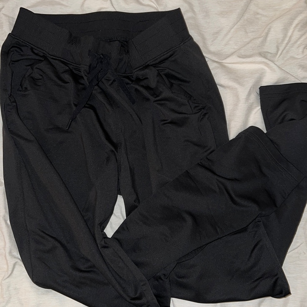 Black joggers